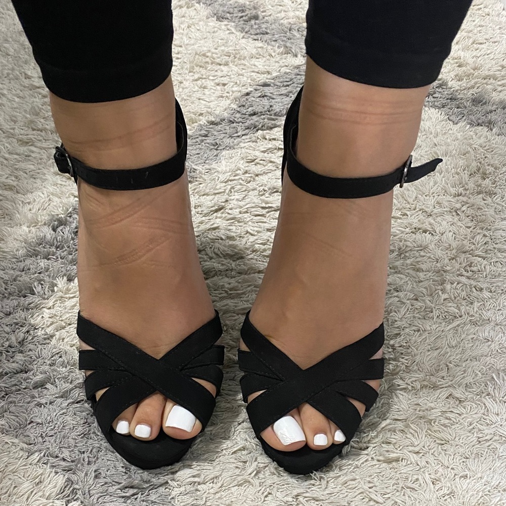 Black heels